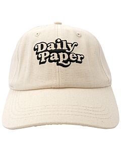Daily Paper Men's Beige Nalog Logo Cap