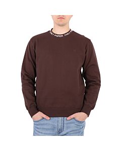 Daily Paper Men's Hot Fudge Brown Erib Logo Sweater