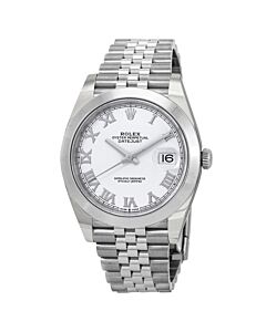 Datejust Stainless Steel Jubilee White Dial Watch