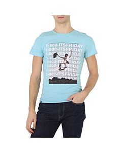 Dedicated Brand Men's Blue Stockholm "It Is Friday" T-Shirt