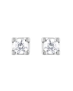 Diamond Muse 1.00 cttw 14KT Gold Solitaire Diamond Stud Earrings for Women