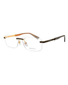 Diesel 56 mm Brown Eyeglass Frames
