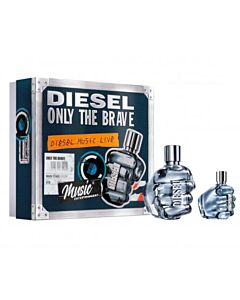 Diesel Men's Only The Brave Gift Set Fragrances 3614273587716