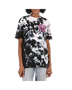 Diesel T-Just-J3 Tie-dye T-shirt With Kaos Print