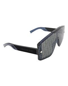 Dior 00 mm Shiny Blue Sunglasses