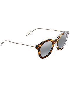 Dior 47 mm Havana Crystal Sunglasses