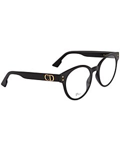 Dior 49 mm Black Eyeglass Frames
