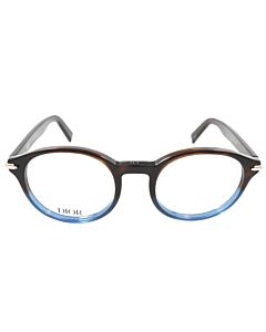 Dior 49 mm Havana;Blue Eyeglass Frames