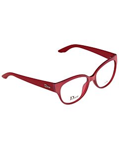 Dior 51 mm Burgundy Eyeglass Frames