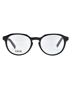 Dior 51 mm Shiny Black Eyeglass Frames
