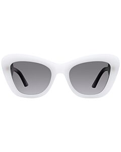 Dior 52 mm White/Black Sunglasses