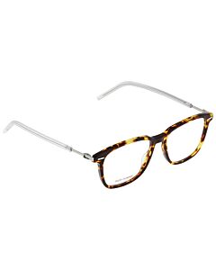Dior 52 mm Yellow Red Havana Eyeglass Frames