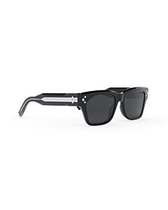 Dior 54 mm Shiny Black Sunglasses
