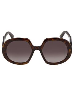 Dior 56 mm Dark Havana Sunglasses