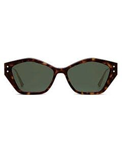 Dior 56 mm Havana Sunglasses