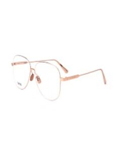 Dior 57 mm Matte Rose Gold Eyeglass Frames