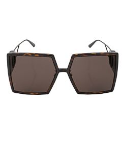 Dior 58 mm Dark Havana Sunglasses