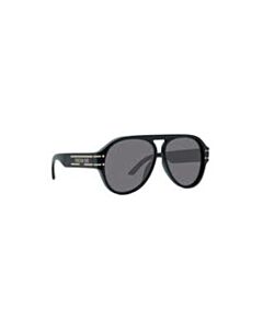 Dior 58 mm Shiny Black Sunglasses