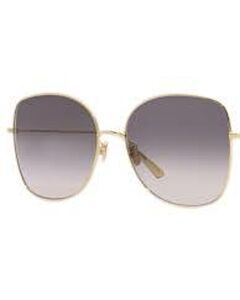 Dior 59 mm Shiny Gold Dh Sunglasses