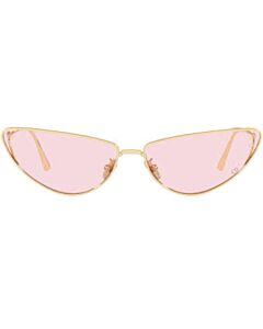 Dior 63 mm Gold Sunglasses