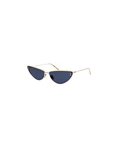 Dior 63 mm Shiny Gold Sunglasses