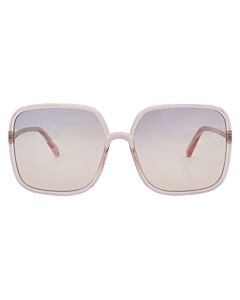 Dior 59 mm Shiny Pink Sunglasses