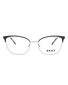 DKNY 52 mm Black Eyeglass Frames
