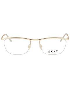 DKNY 52 mm Gold Eyeglass Frames