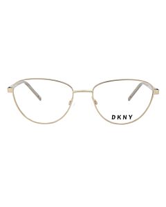 DKNY 53 mm Gold Eyeglass Frames