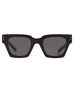 Dolce and Gabbana 48 mm Black/Crystal Sunglasses