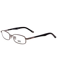 Dolce and Gabbana 50 mm Gunmetal Eyeglass Frames