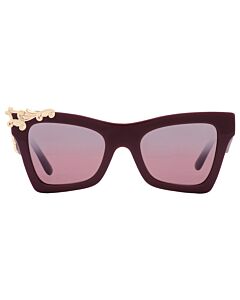 Dolce and Gabbana 51 mm Bordeaux Sunglasses