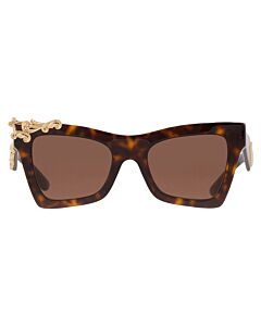 Dolce and Gabbana 51 mm Havana Sunglasses