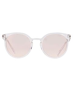 Dolce and Gabbana 52 mm Crystal/Silver Sunglasses