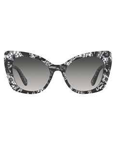 Dolce and Gabbana 53 mm Black Lace Sunglasses