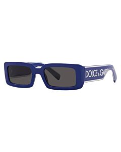 Dolce and Gabbana 53 mm Blue Sunglasses