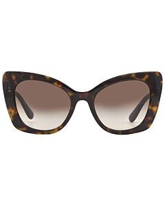 Dolce and Gabbana 53 mm Havana Sunglasses