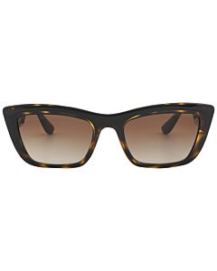 Dolce and Gabbana 54 mm Havana/Black Sunglasses