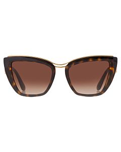 Dolce and Gabbana 54 mm Havana Sunglasses