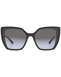 Dolce and Gabbana 55 mm Black On Transparent Grey Sunglasses