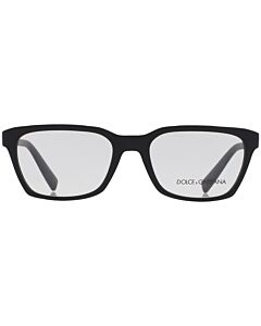 Dolce and Gabbana 55 mm Matte Black Eyeglass Frames