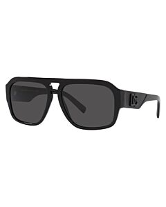 Dolce and Gabbana 58 mm Black Sunglasses