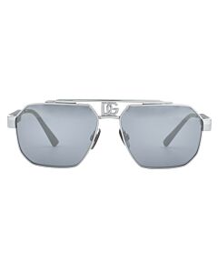 Dolce and Gabbana 59 mm Gunmetal Sunglasses