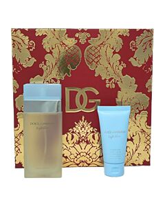 Dolce and Gabbana Ladies Light Blue Gift Set Fragrances 8057971187430