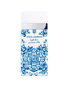 Dolce and Gabbana Ladies Light Blue Summer Vibes EDT Spray 3.38 oz (Tester) Fragrances 8057971183463