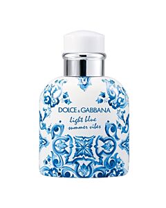 Dolce and Gabbana Men's Light Blue Pour Homme Summer Vibes EDT Spray 2.5 oz Fragrances 8057971183562