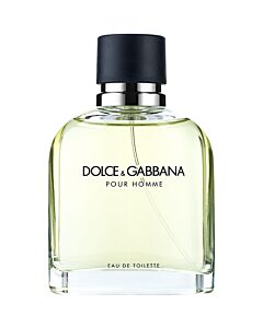 Dolce and Gabbana Men's Pour Homme EDT 4.2 oz (Tester) Fragrances 737052612867