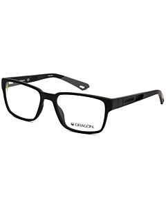 Dragon 55 mm Black Eyeglass Frames
