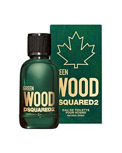 Dsquared2 Men's Green Wood EDT 0.17 oz Fragrances 8011003852864