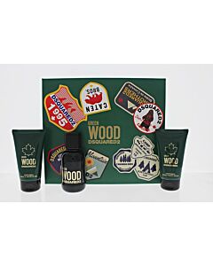 Dsquared2 Men's Wood Green Pour Homme Gift Set Fragrances 8011003862757